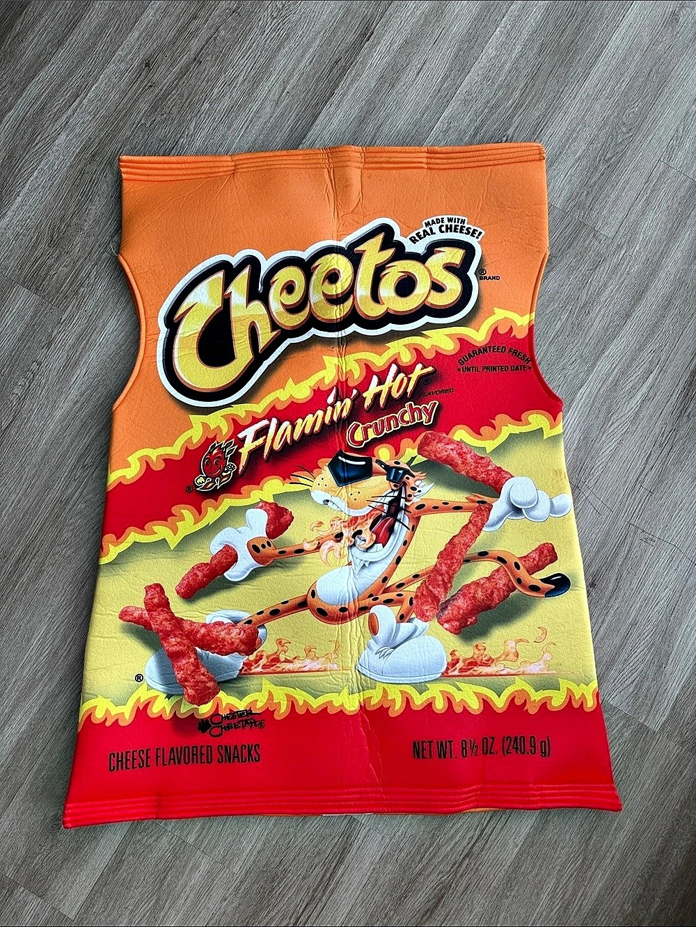 Cheetos Flamin' Hot halloween 🎃 costume in Orange & Red costume